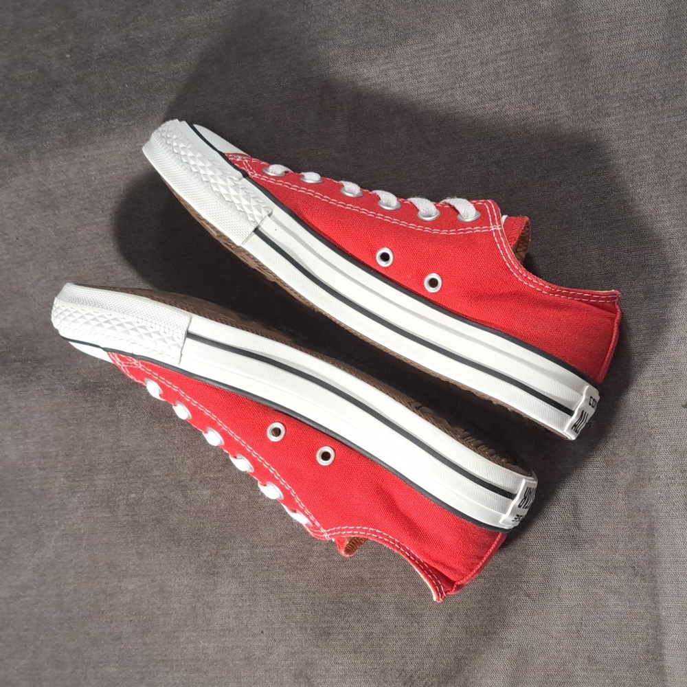Converse Chuck Taylor All Star Ox Low Classic Red Lace Up Sneakers VG- US 7 - Picture 13 of 16